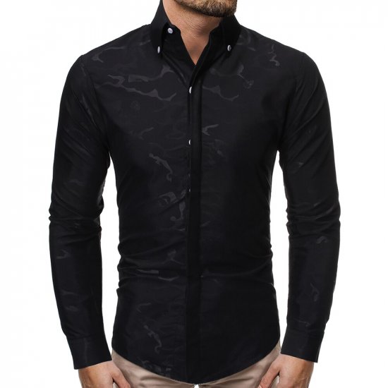 Chemise hommes style sport