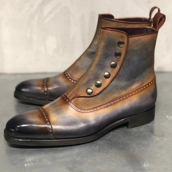 Bottines pointues pour homme