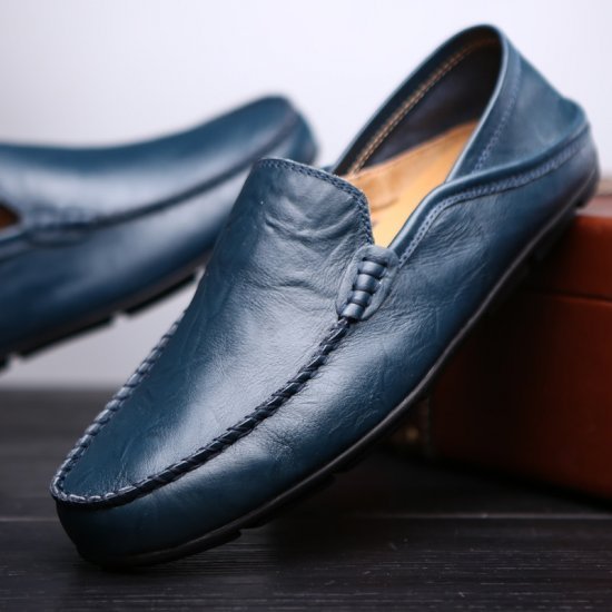 Mocassins en cuir Homme