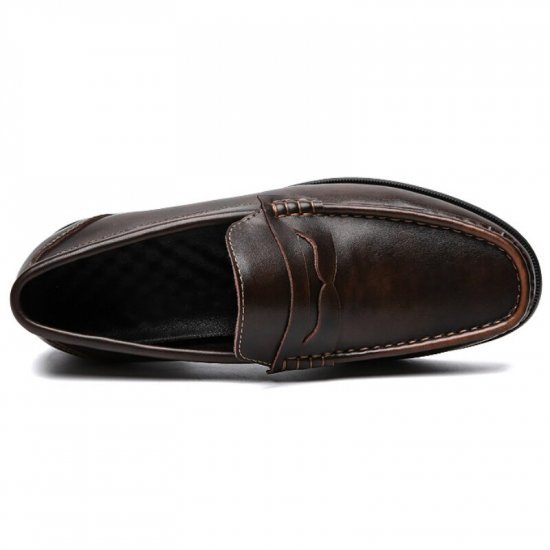 Mocassins cuir pour Homme