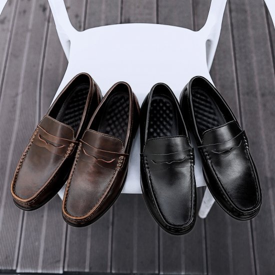 Mocassins cuir pour Homme