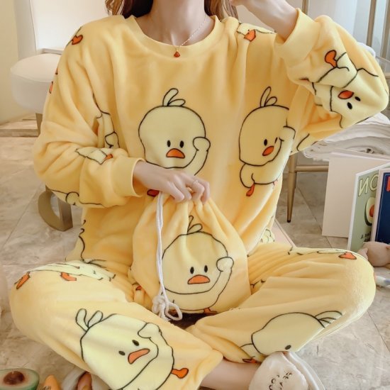 Pyjamas Femme couleur Jaune