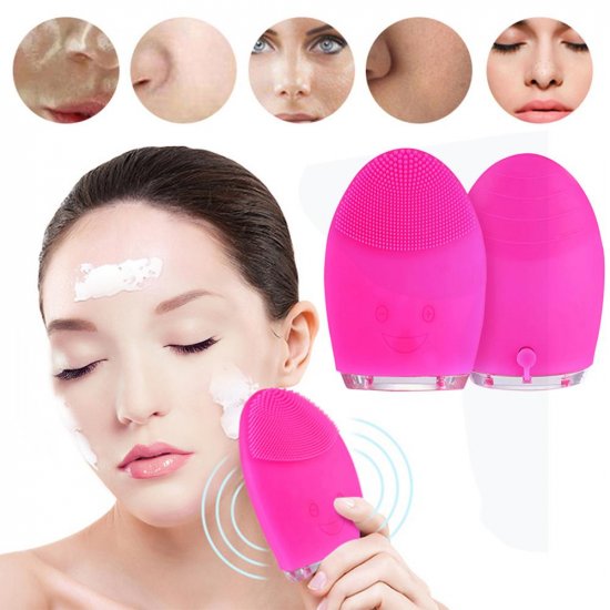 Brosse Silicone Électrique Visage