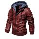  Veste en Cuir Pour Hommes 