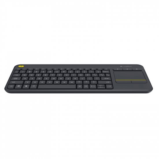 Logitech K400 PLUS - Clavier sans fil TOUCH - Noir