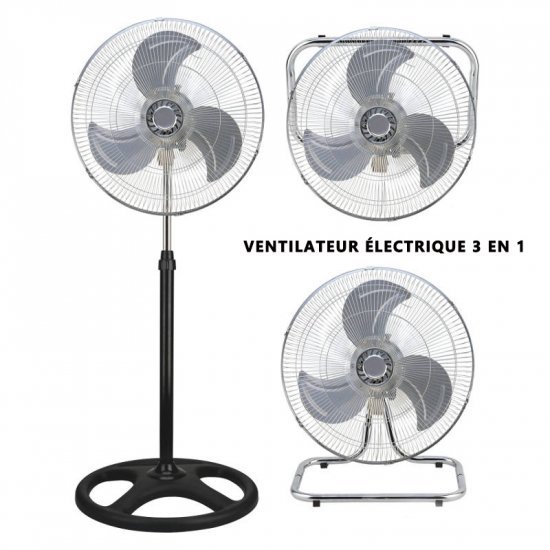 Ventilateur électrique 3 en 1 ELITE