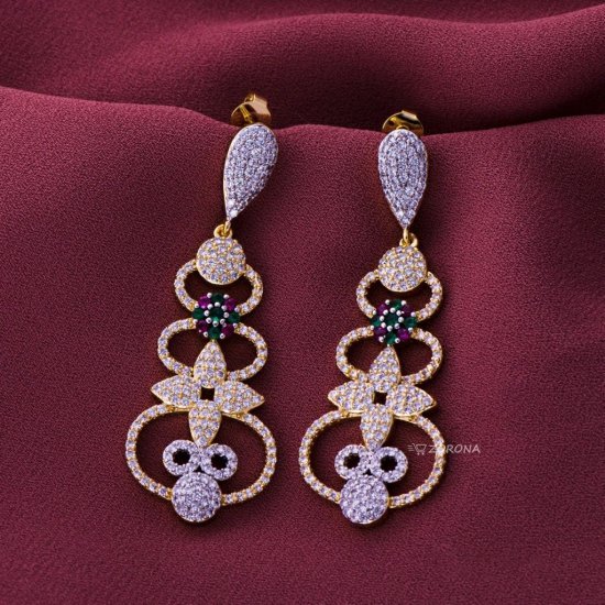 Boucles D'oreilles en Plaqué Or