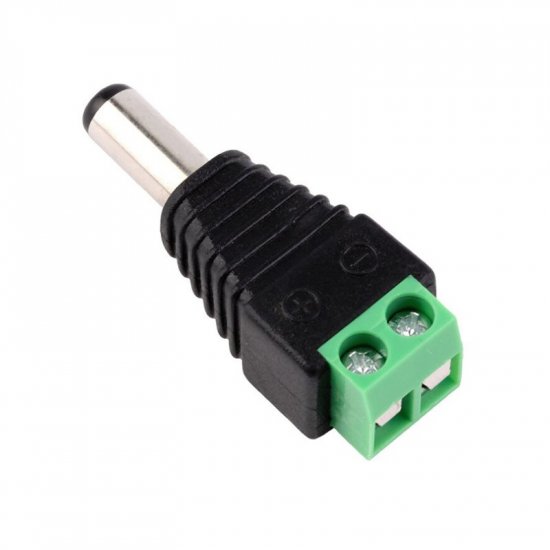 Connecteur au bornier CCTV 12V DC Plug DC Jack Male