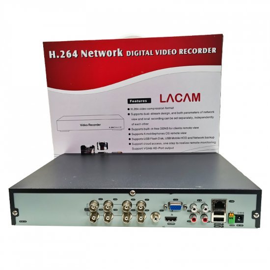 DVR 8 Channel H.264 Lacam