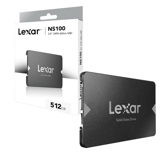 Lexar NS100 512GB 2.5” (6GB/S) SATA III SSD