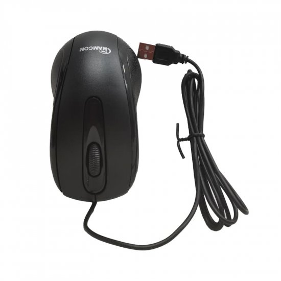 Souris Filaire Mamcom  Connecteur USB Couleur Noire