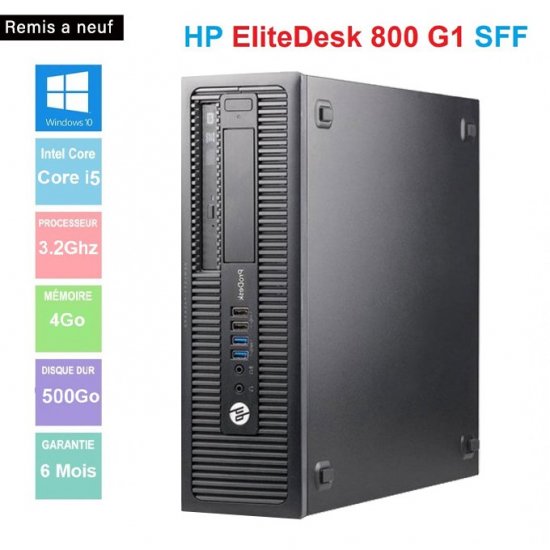 HP EliteDesk 800 SFF Core i5 Remis A Neuf