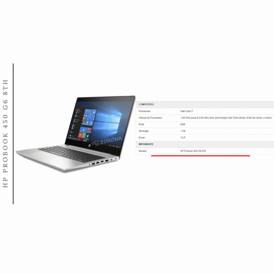 HP Probook 450 G7 Core i7 10th