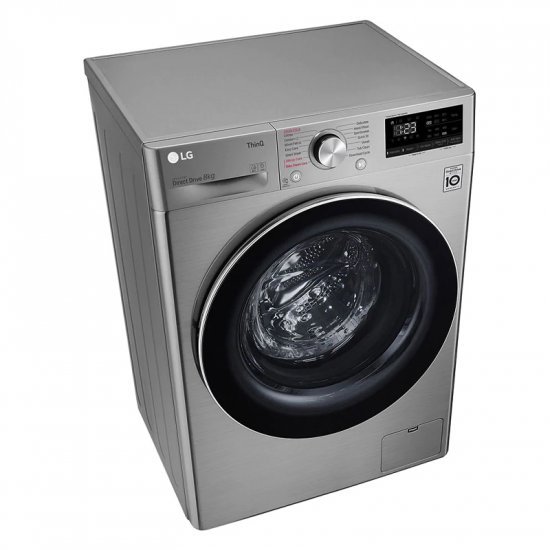 Machine à Laver - 8Kg LG - F2V5PYP2T- Gris - 12 mois garantie