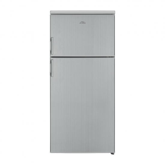 Réfrigérateur Daiko 170L Double portes Inox