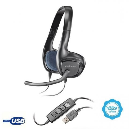 CASQUE-MICRO PLANTRONICS AUDIO 628 STEREO USB