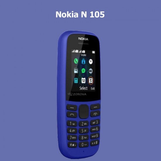 Téléphone portable Nokia 105 KING BLEU