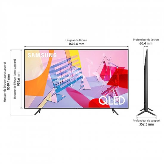 Samsung 75" Q60T QLED Smart 4K