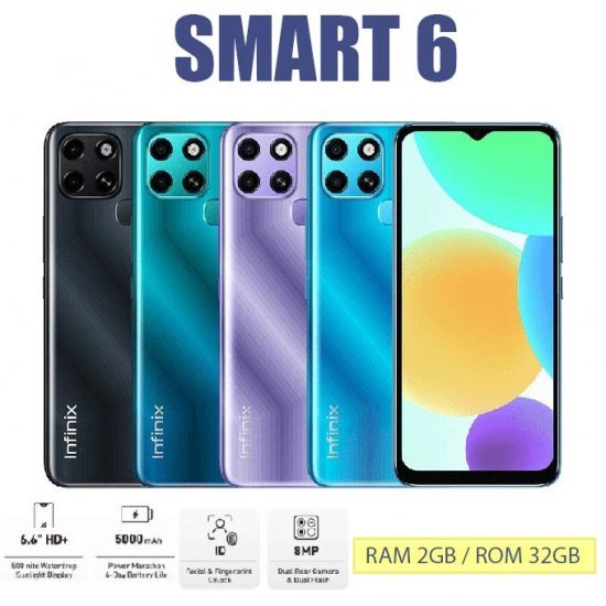 Infinix Smart 6 2GB 32GB