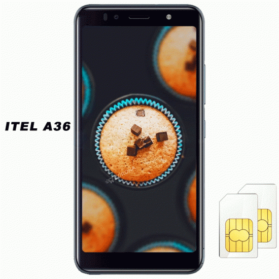 Itel A36 -16 Go Rom - 1Go Ram