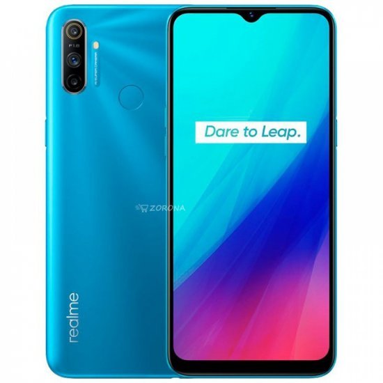 Realme C3 (64Go,3Go) Bleu