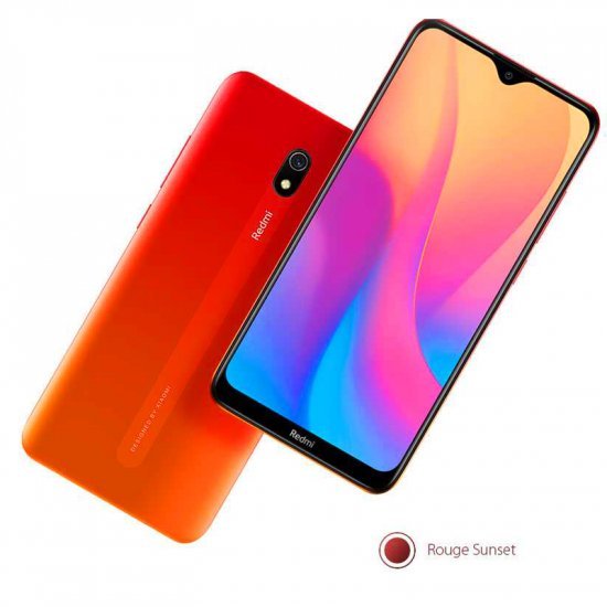 XIAOMI REDMI 8A 4G 6.2" (2GO, 32GO) ANDROID - Rouge