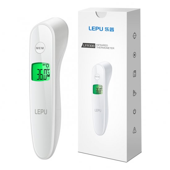 Thermomètre infrarouge médicale LEPU LFR30B