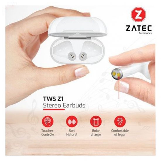 Ecouteurs Zatec Tws Z1 Bluetooth