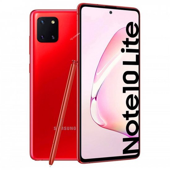 Samsung Note 10 Lite 6.7" (128Go, 8Go) - Rouge