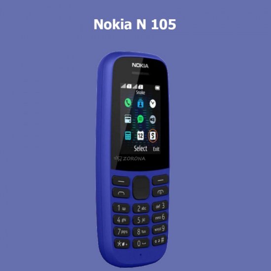 NOKIA N105 Couleur Bleu