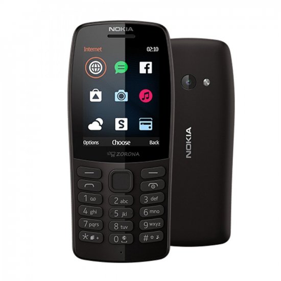 Nokia N210 Couleur Noir 