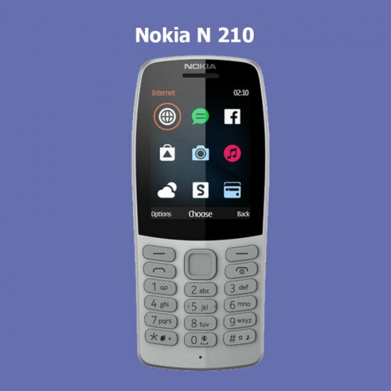 Nokia N210 Couleur Gris