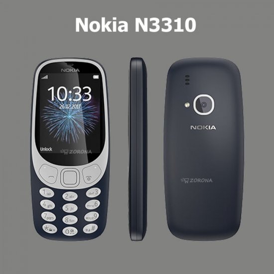 Nokia 3310 Couleur Noir