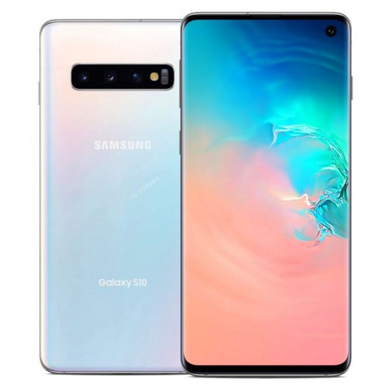 Samsung Galaxy S10, 6.4", 8GB, 128GB - Blanc