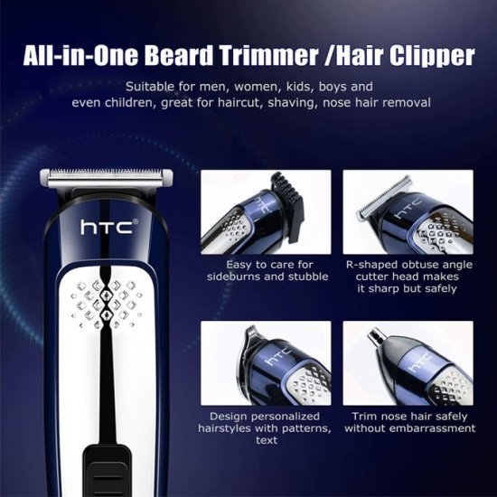 hair clipper trimmer, waterproof Htc AT-1207