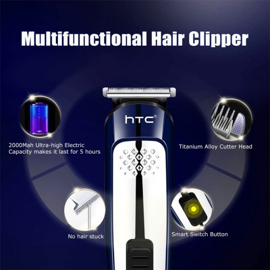 hair clipper trimmer, waterproof Htc AT-1207