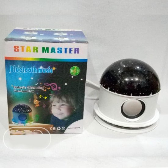 Lampe de projection rotative Star Master Dream avec haut-parleur Bluetoot