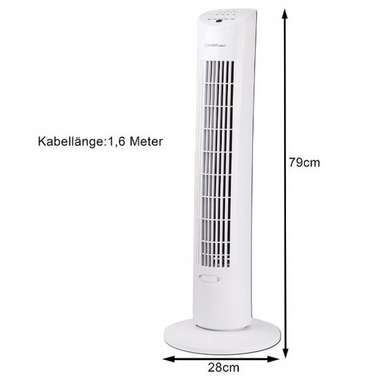 Ventilateur TZS First Austria 5560-1-Blanc