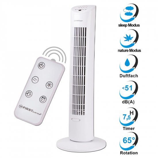 Ventilateur TZS First Austria 5560-1-Blanc