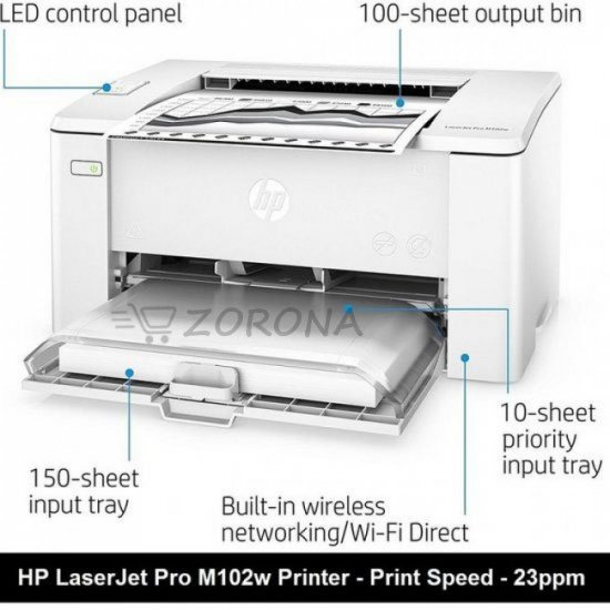 Imprimante HP LaserJet M102W