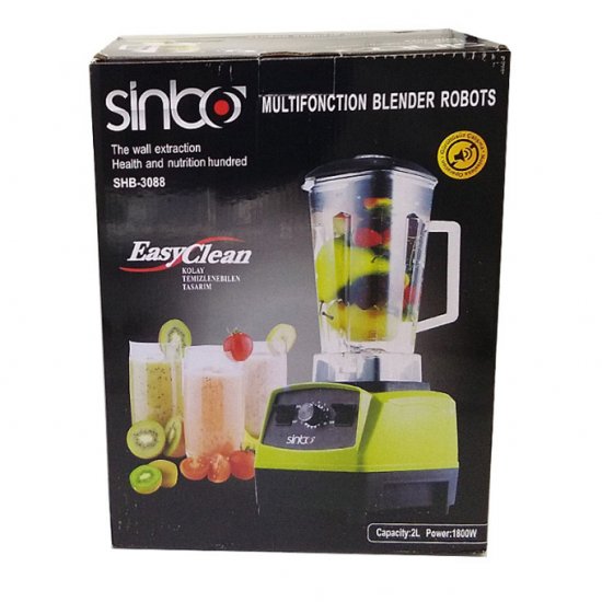 Mixeur Multifonction SINBO - 2L - 1800 W