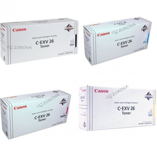 Toner Canon CEXV - 26  ( 4 Couleur )