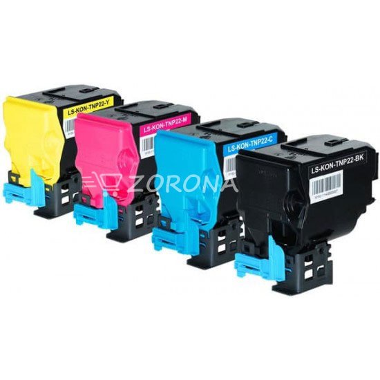 Toner Konica TNP22  ( 4 Couleur )  