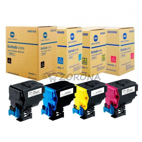 Toner Konica TNP50  ( 4 Couleur )