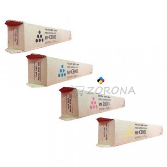 Toner Ricoh MP C6003  ( 4 Couleur )