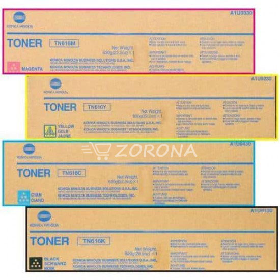 Toner Konica TN616  ( 4 Couleur )