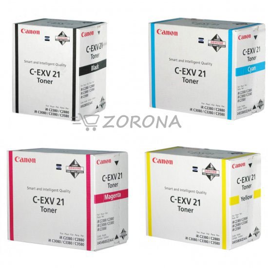 Toner Canon  CEXV - 21  (  4 Couleur ) 