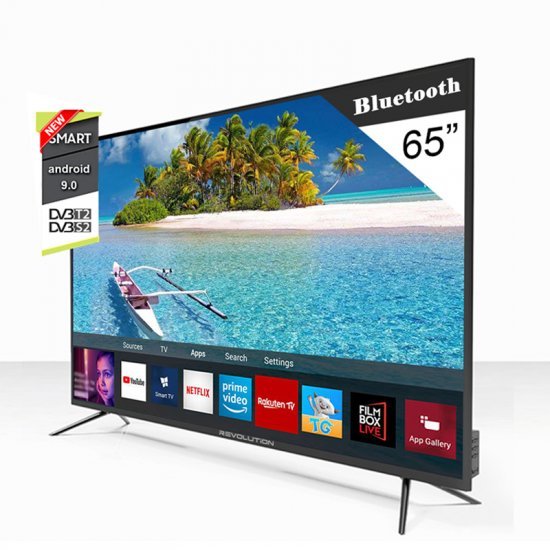 REVOLUTION LED SMART TV 65" UHD 4K + Bluetooth