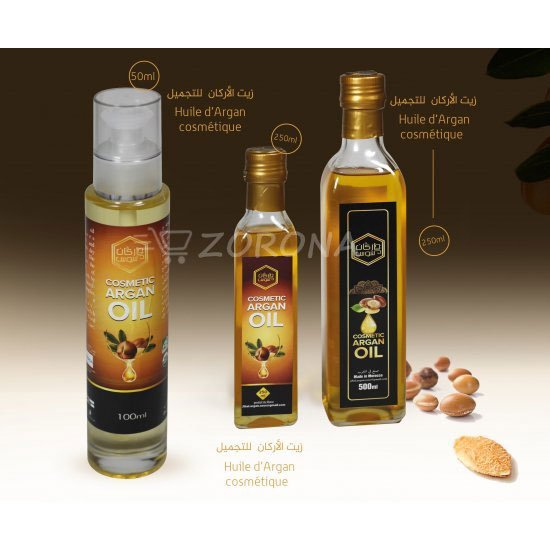 Huile d'argan cosmétique