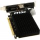 Carte Graphique MSI Nvidia GT710 954 MHz 2048 Mo PCI Express Noir 1Go